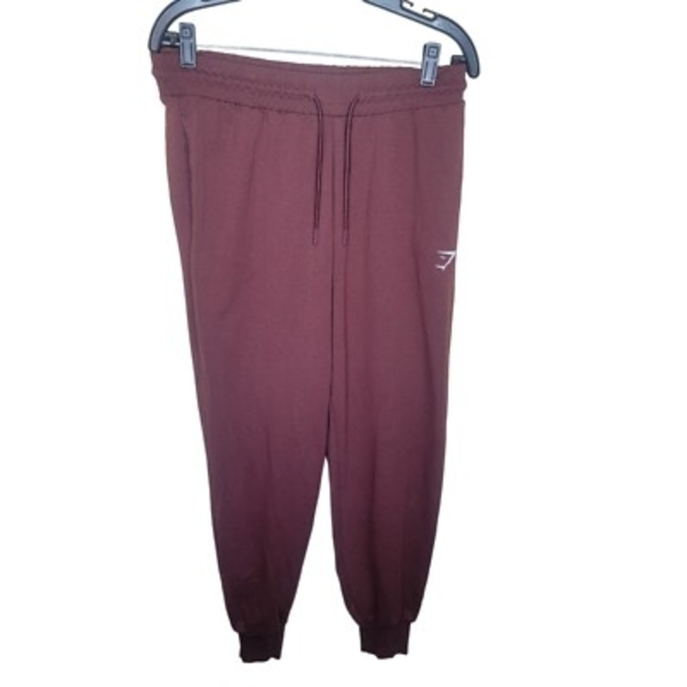 Maroon Joggers with Logo